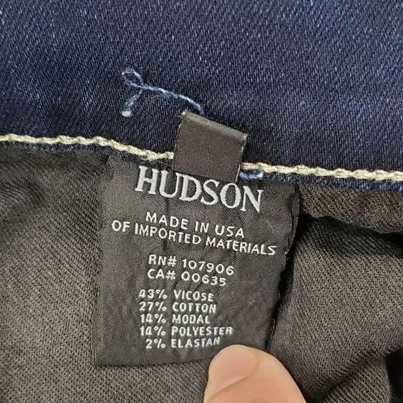 Hudson Krista Crop SPR Skinny Jeans 33 - Picture 5 of 11